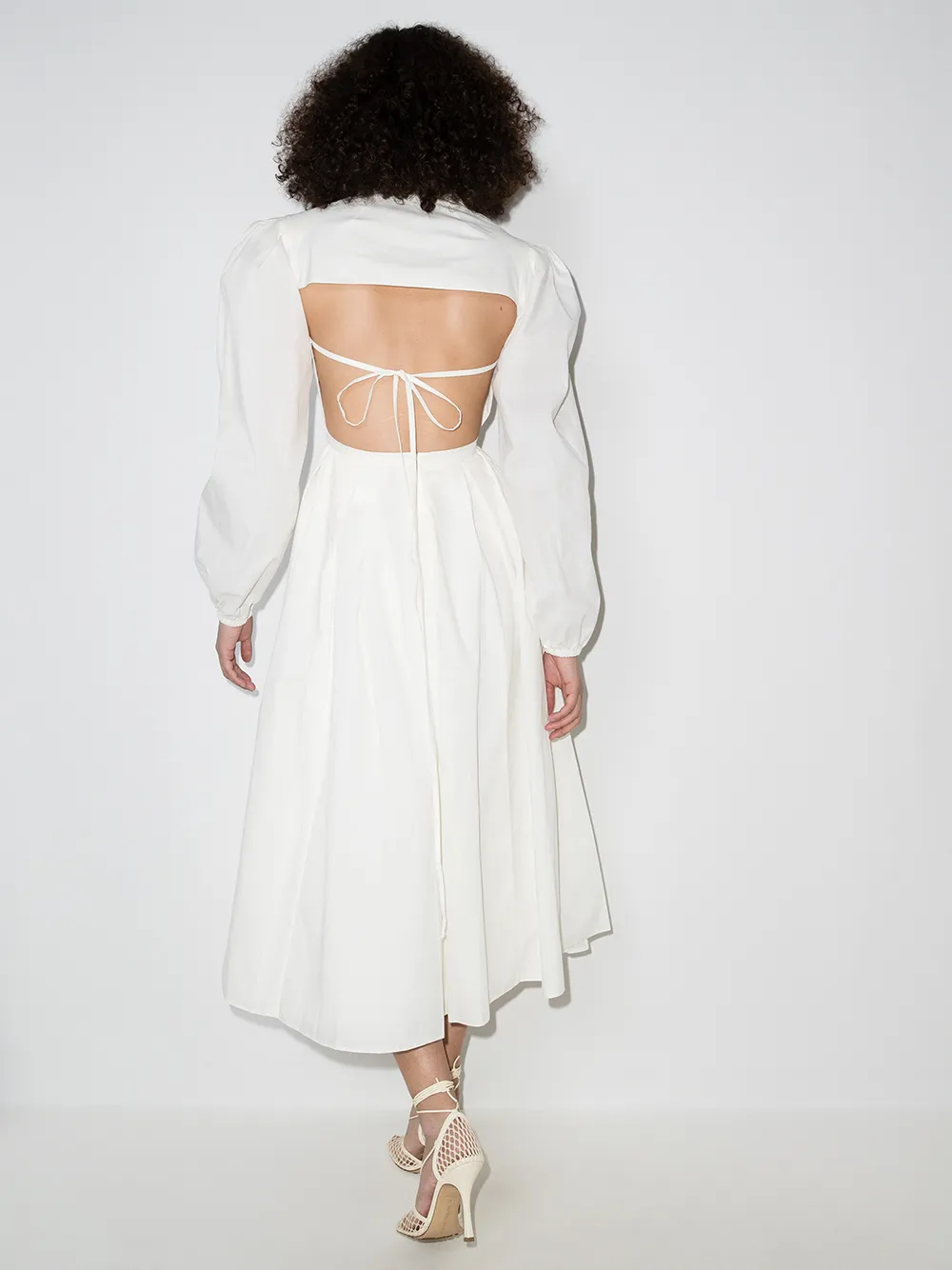 фото Anouki платье-рубашка с открытой спиной