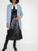 Image 2 of GANNI crystal-button ribbed-knit cardigan