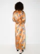 Olivia von Halle Capability zebra-print robe