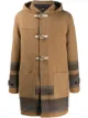 Image 1 sur PS Paul Smith duffle coat à ourlet rayé