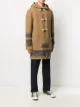 PS Paul Smith duffle coat à ourlet rayé