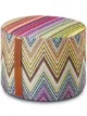 Image 1 of Missoni Home Kew chevron-print pouffe