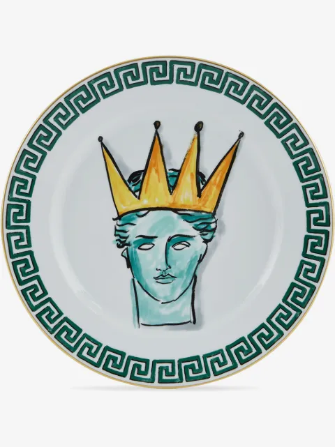 GINORI 1735 Viaggio di Nettuno flat dinner plate