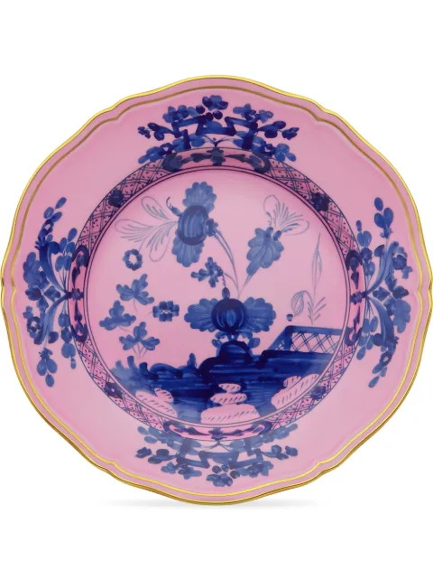 GINORI 1735 lot de deux assiettes Oriente Italiano 
