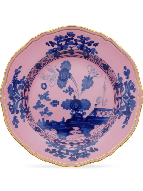 GINORI 1735 Oriente Italiano flat dessert plates (set of 2)