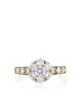 Image 1 of Van Cleef & Arpels 2000 pre-owned yellow gold Fleurette small model diamond ring
