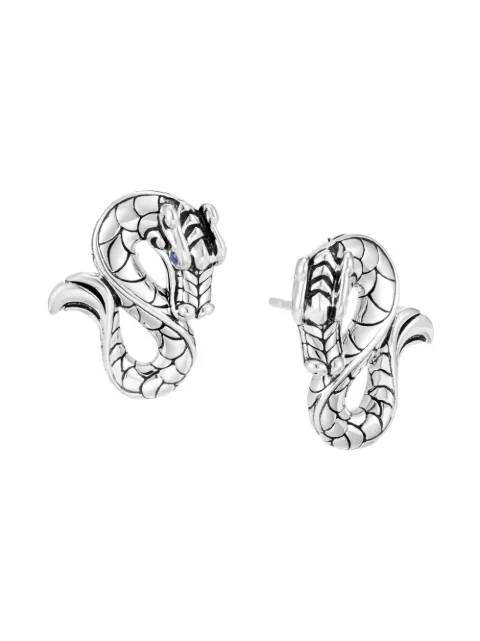 John Hardy Legends Naga sapphire stud earrings