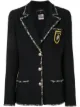 Image 1 of Chanel Pre-Owned 2005 emblem patch single-breasted blazer