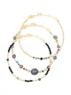 Image 1 of Anni Lu Rock and Sea Clemence three-set bracelet