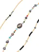 Anni Lu Rock and Sea Clemence three-set bracelet