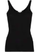 Image 1 of Skin Raisa sleeveless pima cotton T-shirt