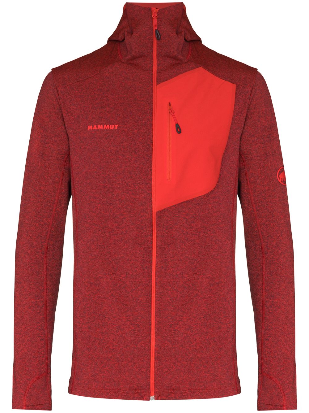 фото Mammut red aconcagua light hooded midlayer jacket