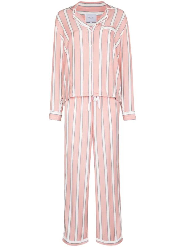 striped pajama set