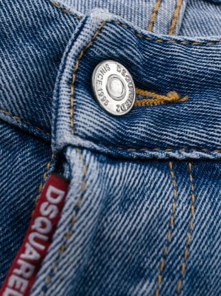 cropped faded jeans展示图