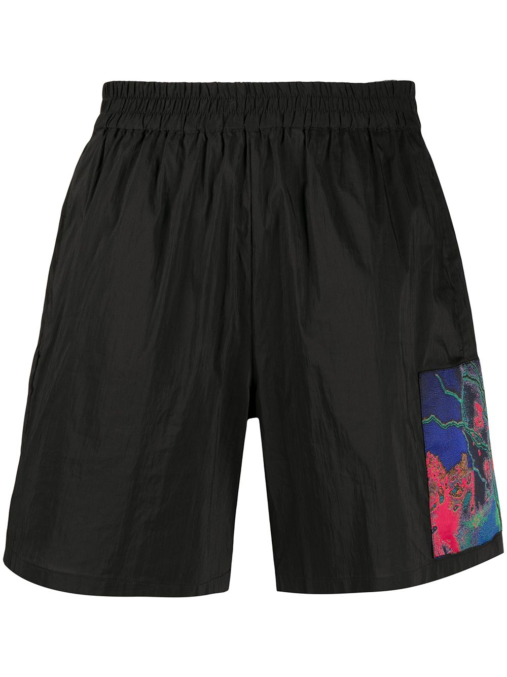 фото Mcq swallow patch-embellished shorts