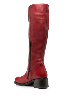 knee-high leather boots展示图