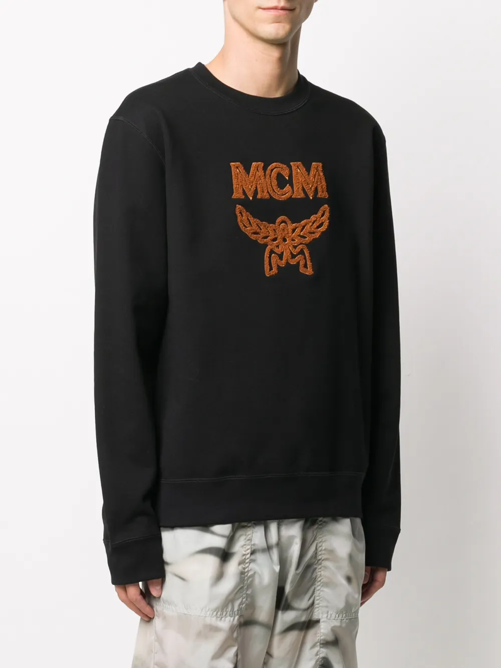 mcm logo sweatshirt