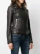 S.W.O.R.D 6.6.44 fitted leather jacket