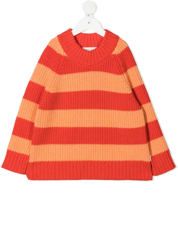 red orange jumper