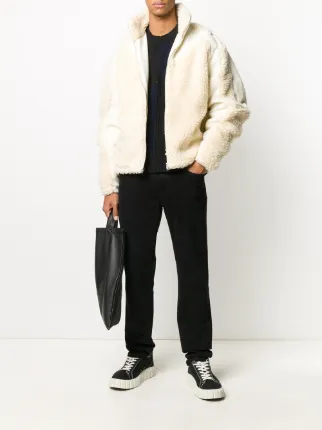 Ercan two-tone fleece jacket展示图