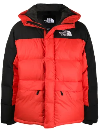 north face red down jacket