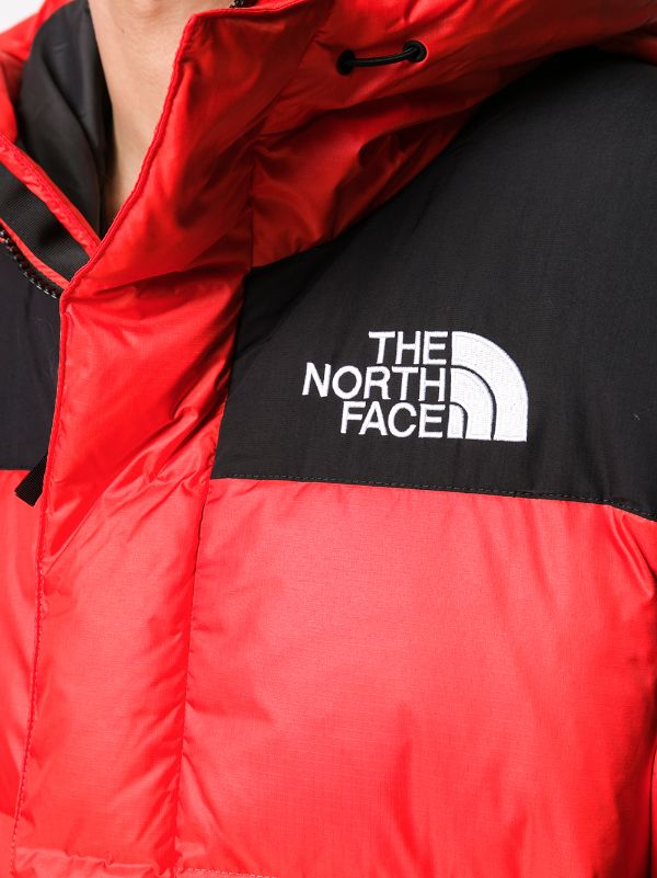north face windbreaker red