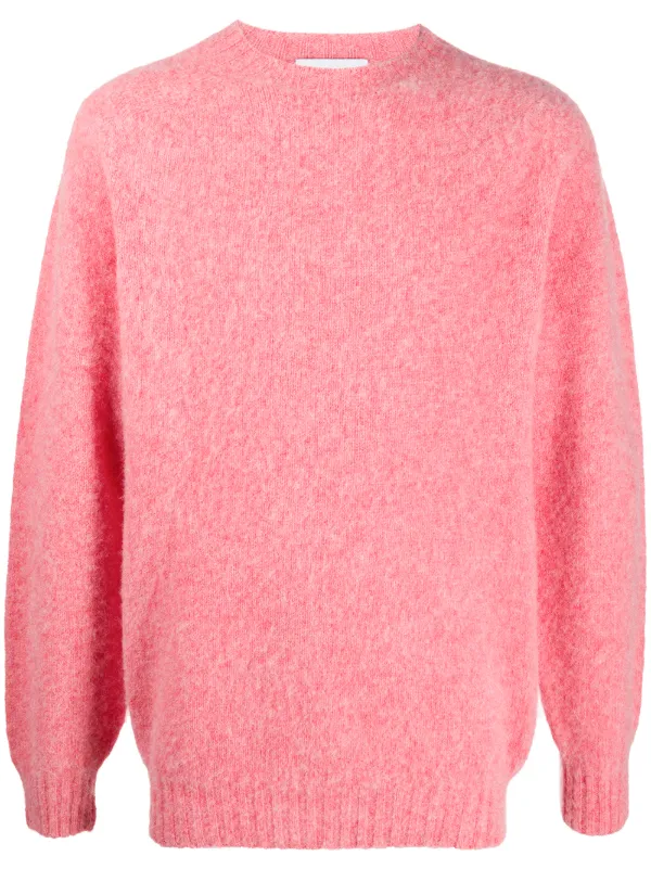 pink wool jumper