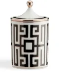 GINORI 1735 Labirinto scented candle (300g) - Black
