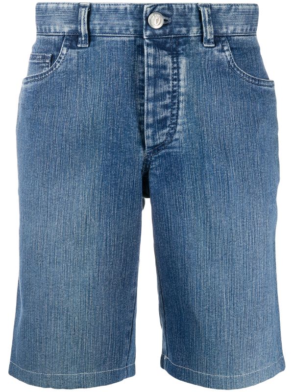 Brioni Knielange Jeans Shorts Farfetch