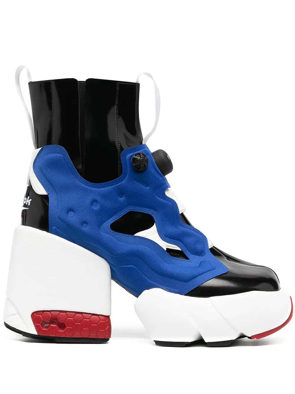 фото Maison margiela кроссовки tabi instapump fury hi из коллаборации с reebok