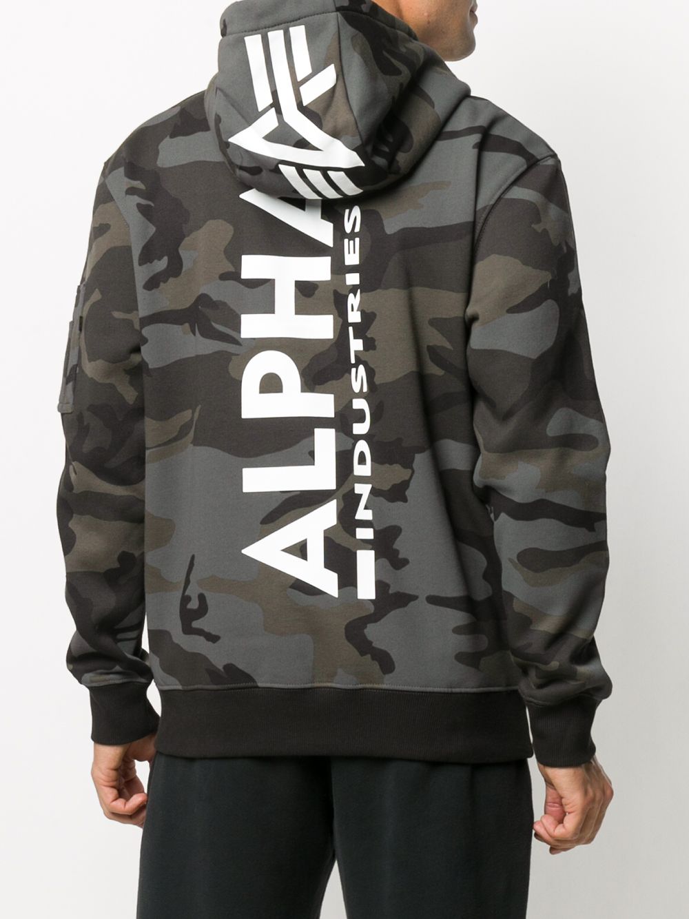 фото Alpha industries худи с длинными рукавами и камуфляжным принтом