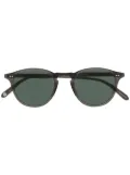 Garrett Leight Hampton round-frame sunglasses - Black