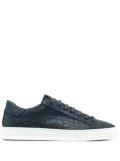 Hide&Jack crocodile embossed sneakers - Blue