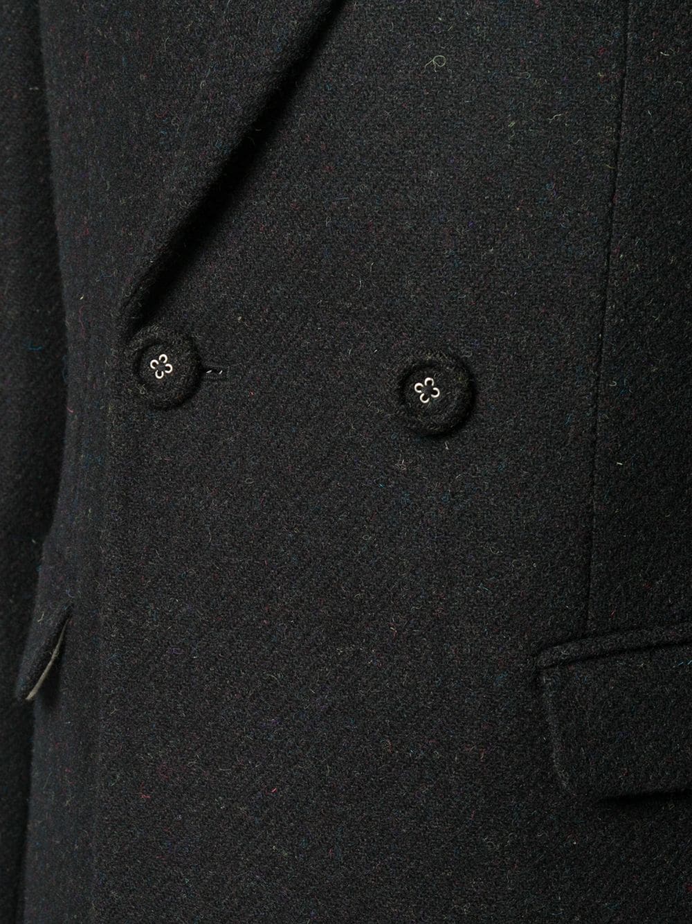 фото Raf simons двубортное пальто длины миди