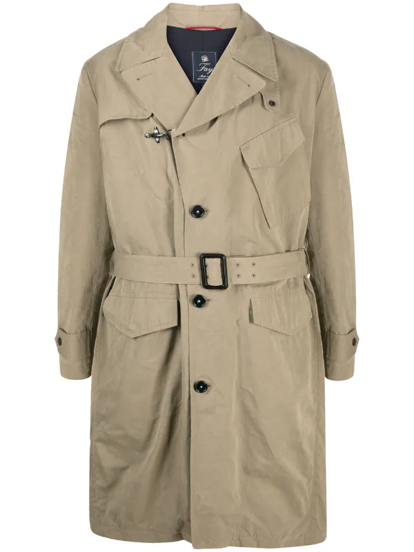 belted trench coat