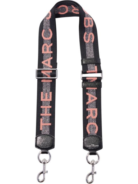 Marc Jacobs حزام شنطة بتطريز شعار الماركة