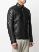 Boss Hugo Boss zipped biker jacket