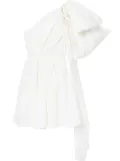 Carolina Herrera draped bow-detail dress - White