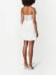 Carolina Herrera twist-detail silk minidress