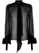 Image 1 of Saint Laurent pussy-bow blouse
