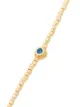 Anni Lu 18kt gold plated brass Balani gemstone bracelet