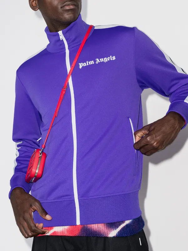 Palm Angels: Purple Classic Track Jacket Ssense | Lupon.Gov.Ph