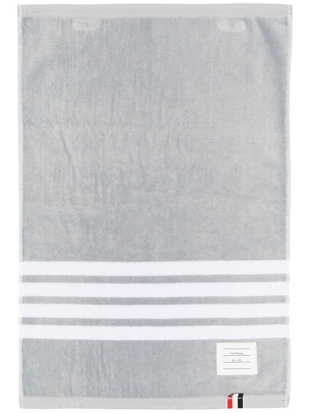 фото Thom browne 4-bar embroidered towel