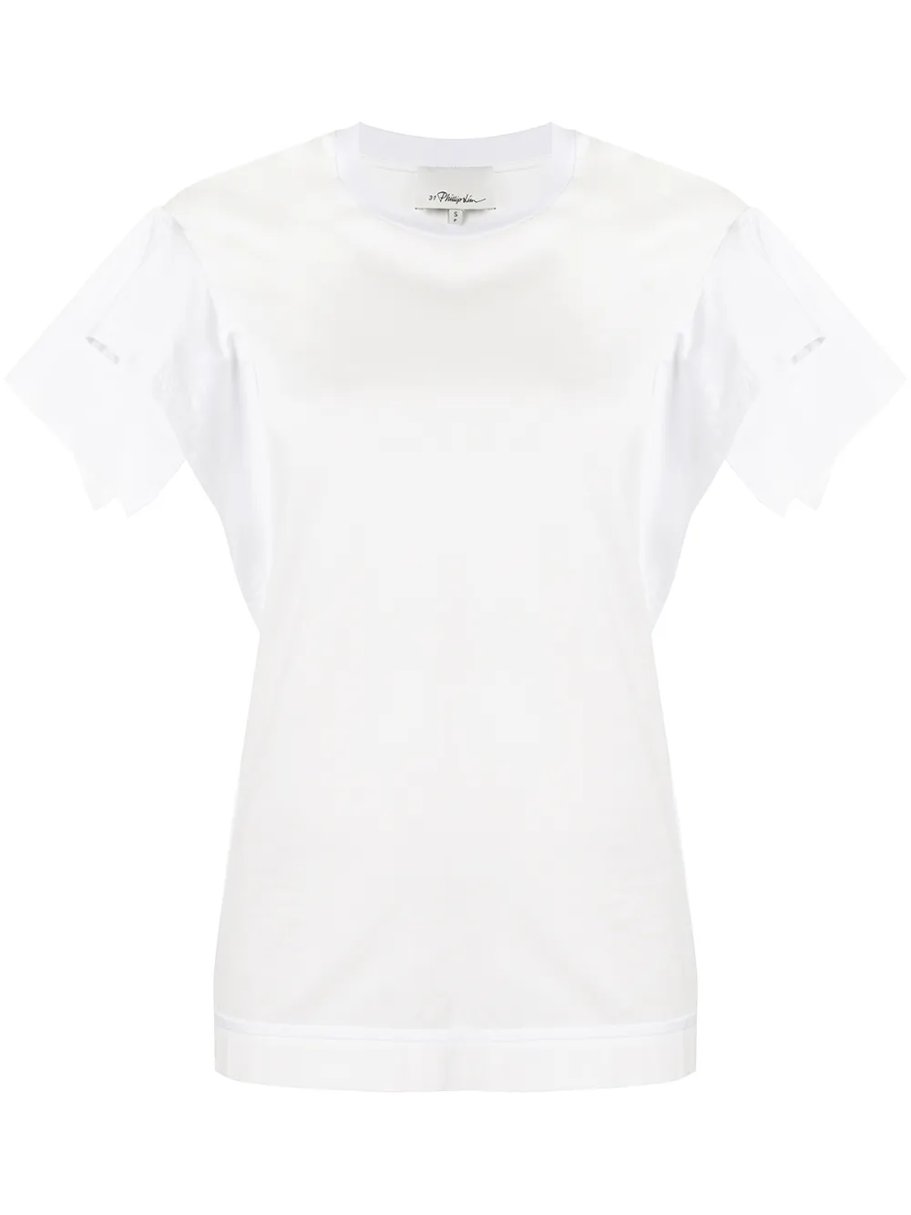 3.1 Phillip Lim топ с рукавами кап