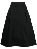 3.1 Phillip Lim box-pleat A-line midi skirt - Black