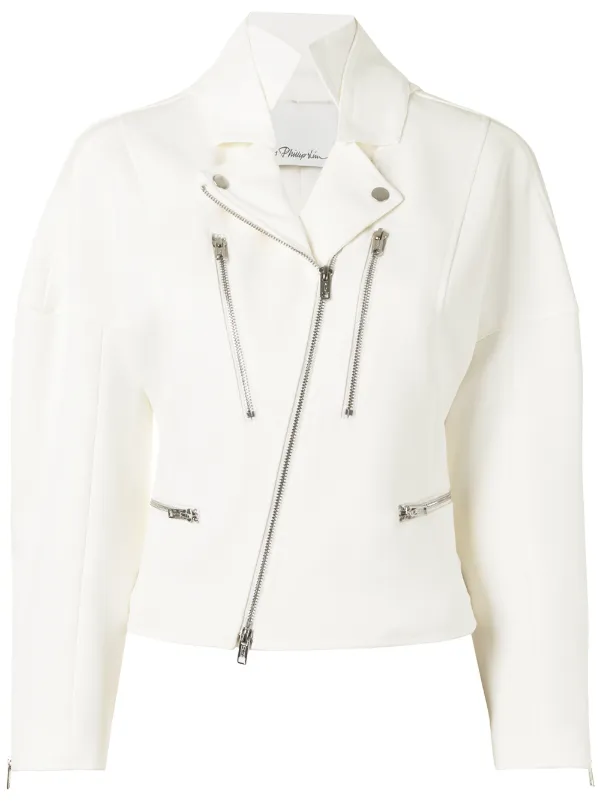 cotton biker jacket