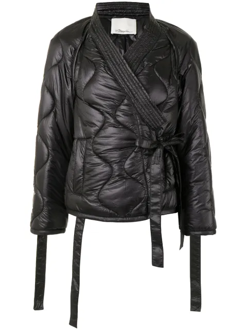 3.1 Phillip Lim padded wrap jacket