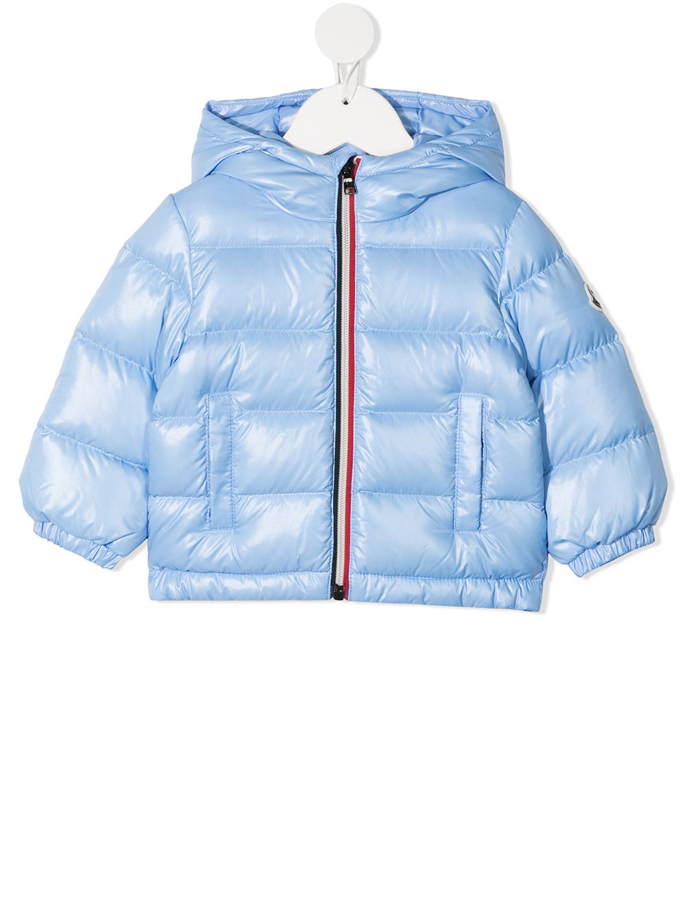 фото Moncler kids пуховик с длинными рукавами