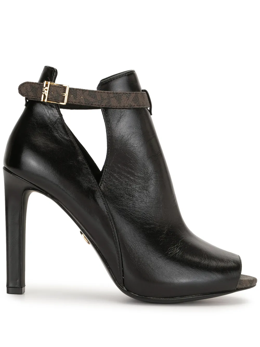 

Michael Michael Kors botas con puntera abierta - Negro