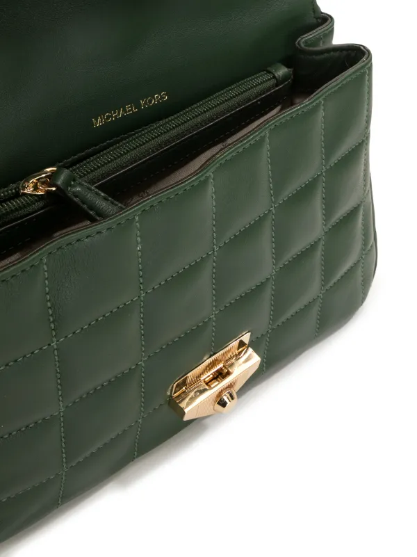 michael kors soho bag green